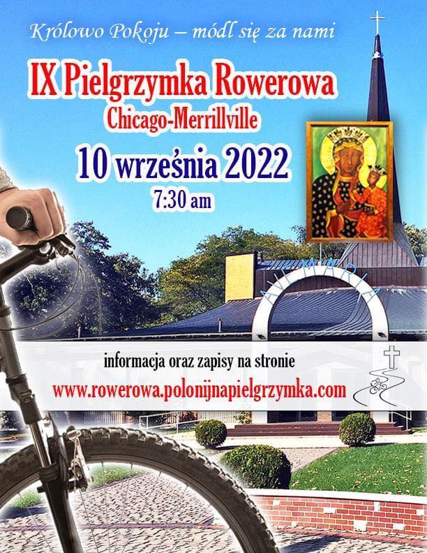 IX Rowerowa Pielgrzymka Chicago Merrilville