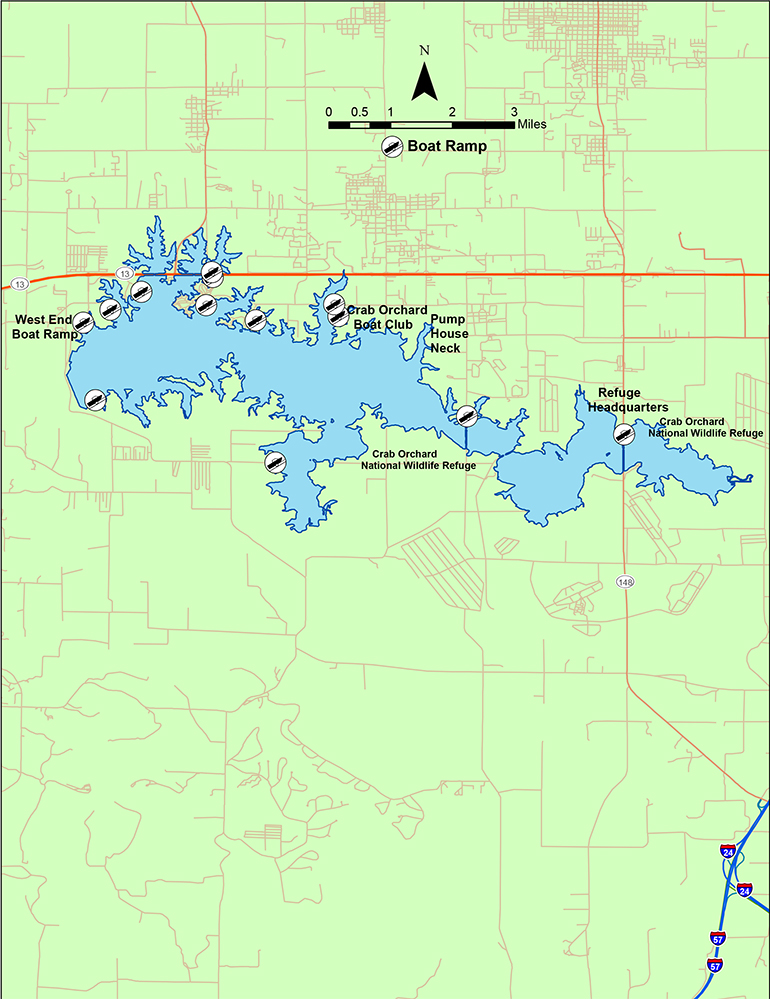 CRAB ORCHARD MAP