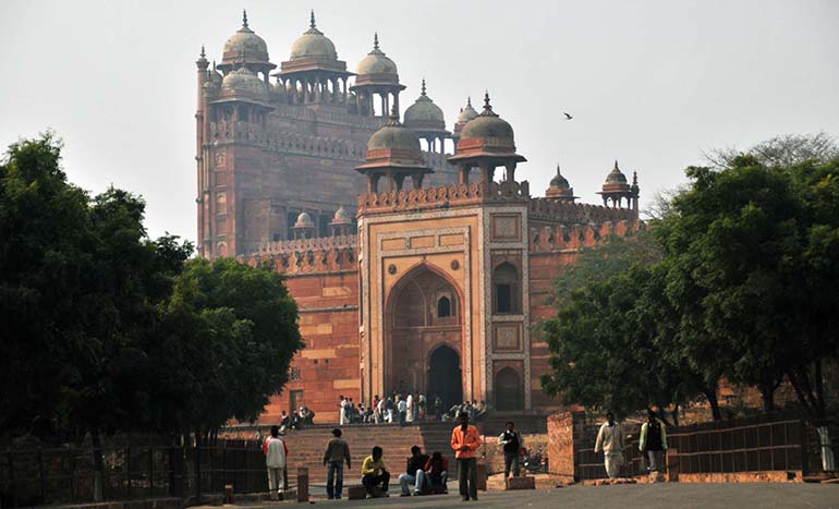 6e Bramy do meczetu Fatehpur Sikri