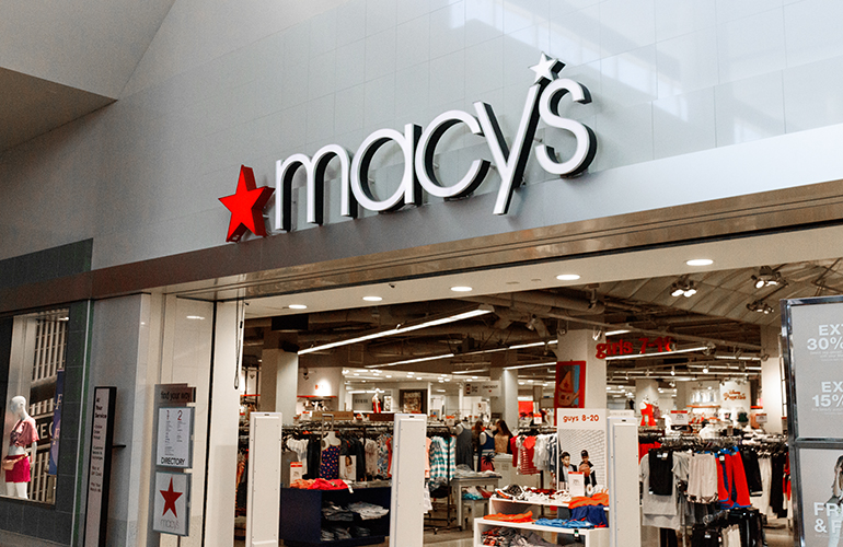 Las Vegas - Circa June 2019: Macy's mall location. Macys plans to continue closing stores IV