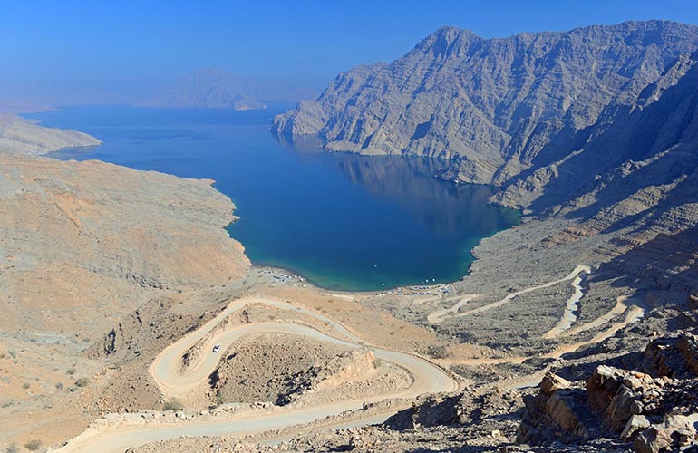 1 Zatoka na Półwyspie Musandam Oman