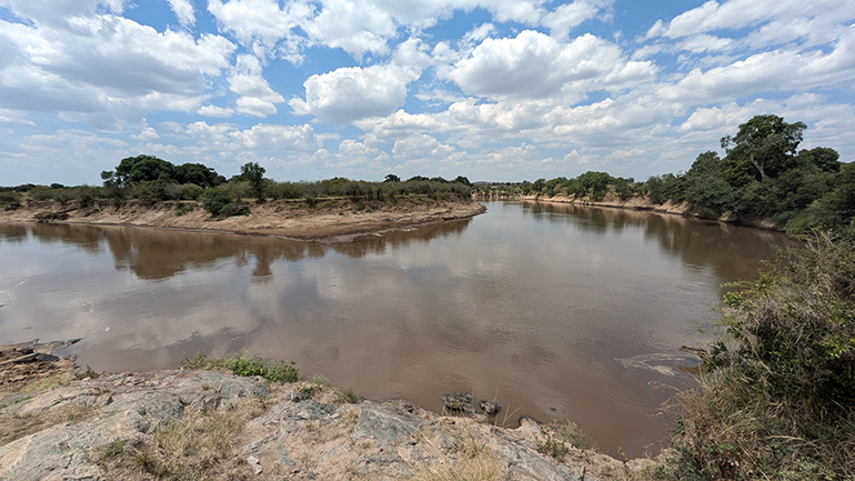 6c Słynna rzeka Mara Masai Mara Kenia