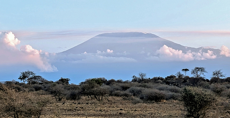 7a Kilimandżaro od strony Amboseli Kenia